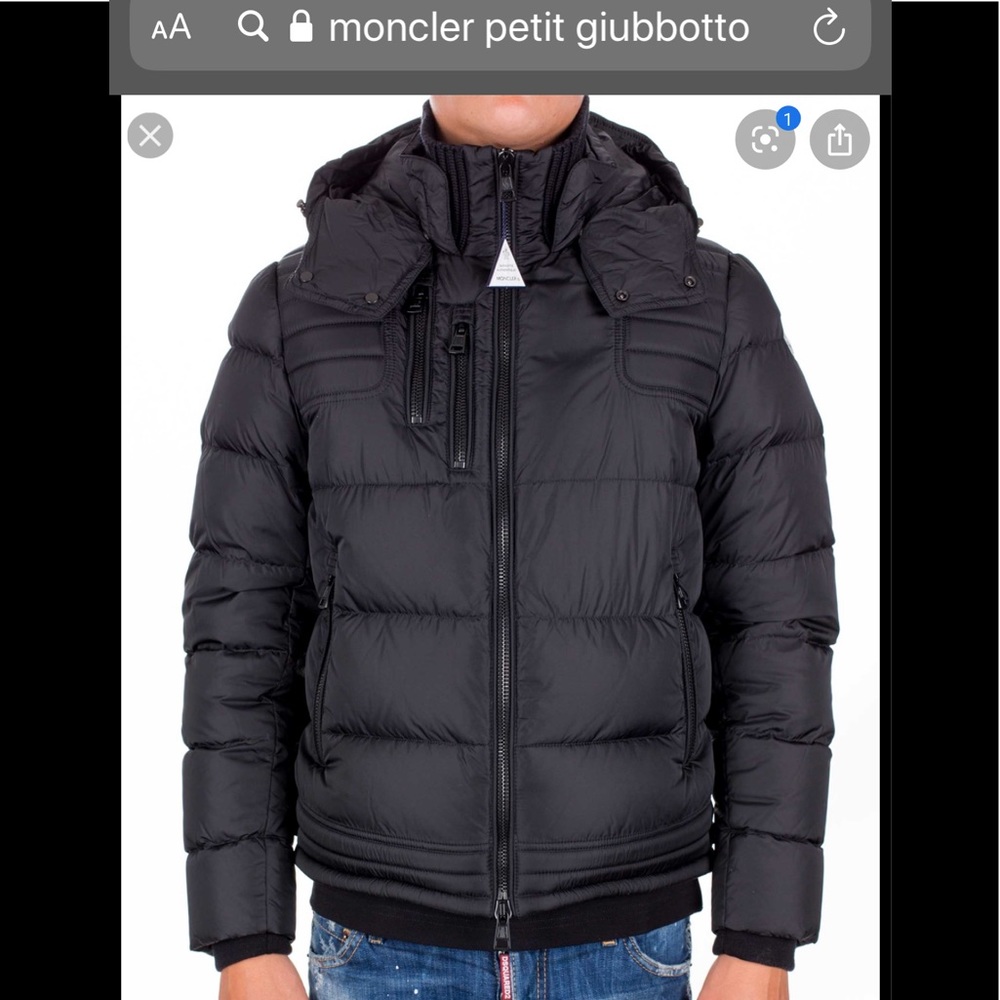 Moncler jacket model.No Fraud scammers be away